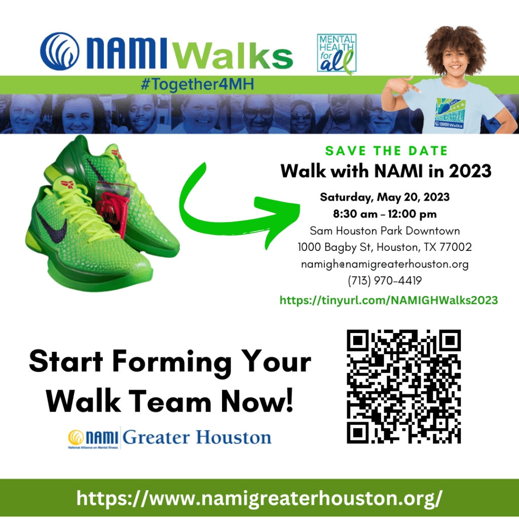 NAMIWalks Registration Open! NAMI Greater Houston